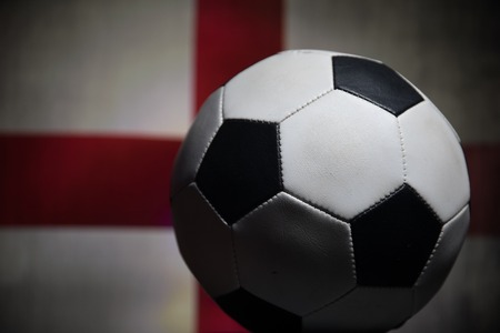 Soccer 2018 creative concept close up view of soccer ball support your country or cheer concept selective focus