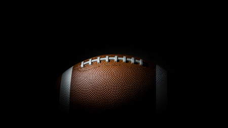 American football on dark background super bowl wallpaper