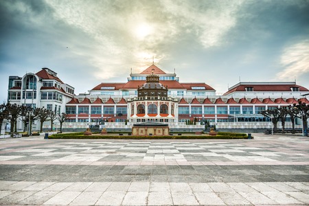 Baltic architecture of sopot poland