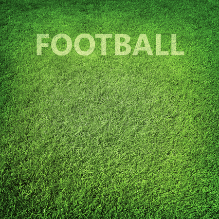 Abstract green grass football background football field with copyt space Stock Photo