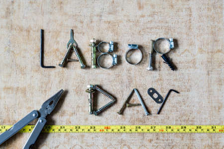 Labor day background concept